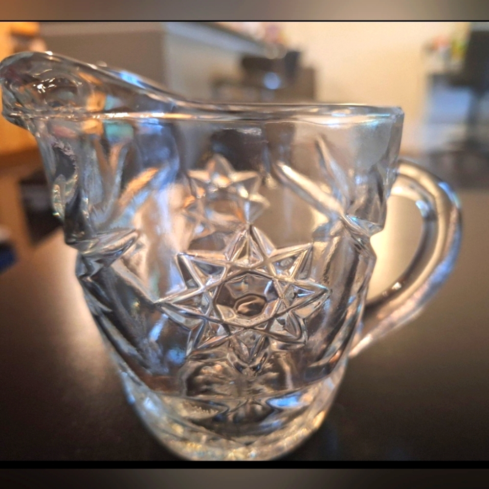 Prescott Clear Creamer By Anchor Hocking